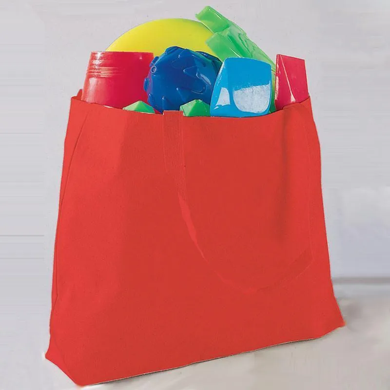 Jumbo Canvas Tote Bag Web Handles