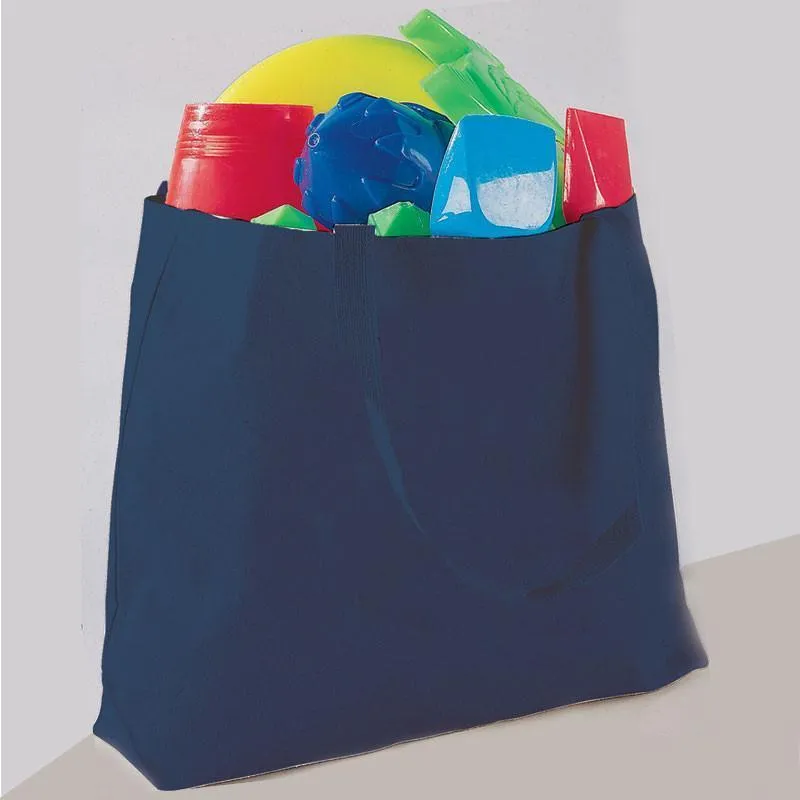 Jumbo Canvas Tote Bag Web Handles