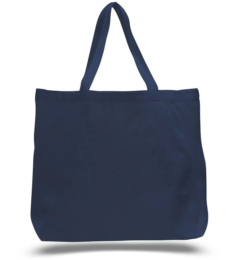 Jumbo Canvas Tote Bag Web Handles