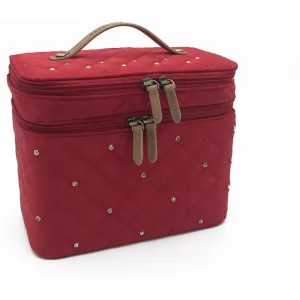 Kemi Makeup Case Diamond Red