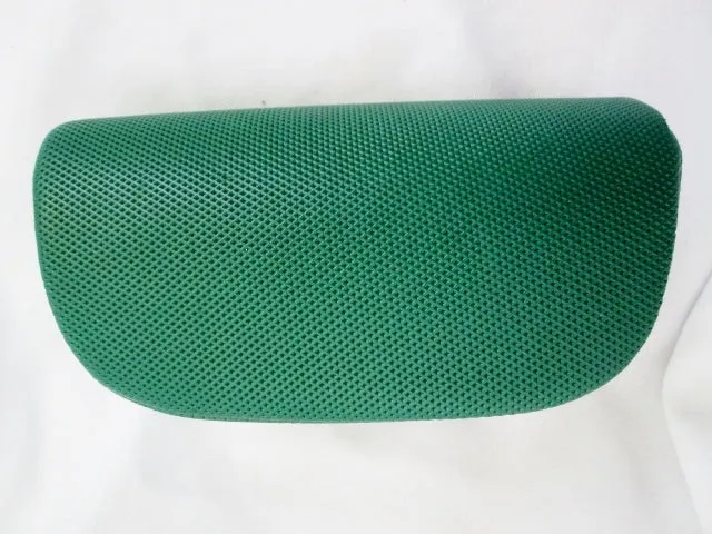 LACOSTE Soft Hard Eyeglasses Eye Glass Case Travel GREEN ALLIGATOR Signature