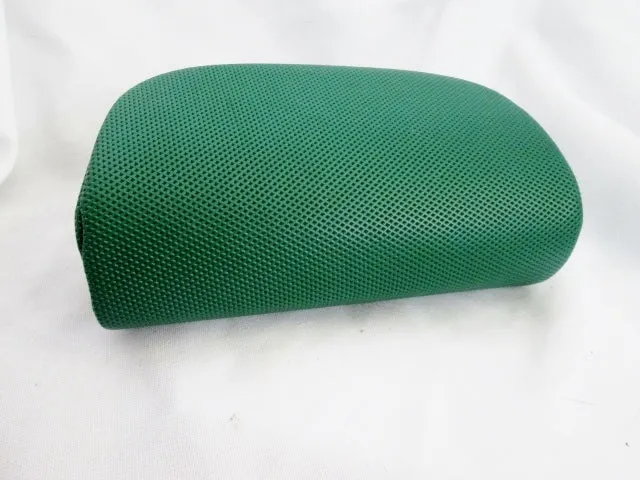 LACOSTE Soft Hard Eyeglasses Eye Glass Case Travel GREEN ALLIGATOR Signature