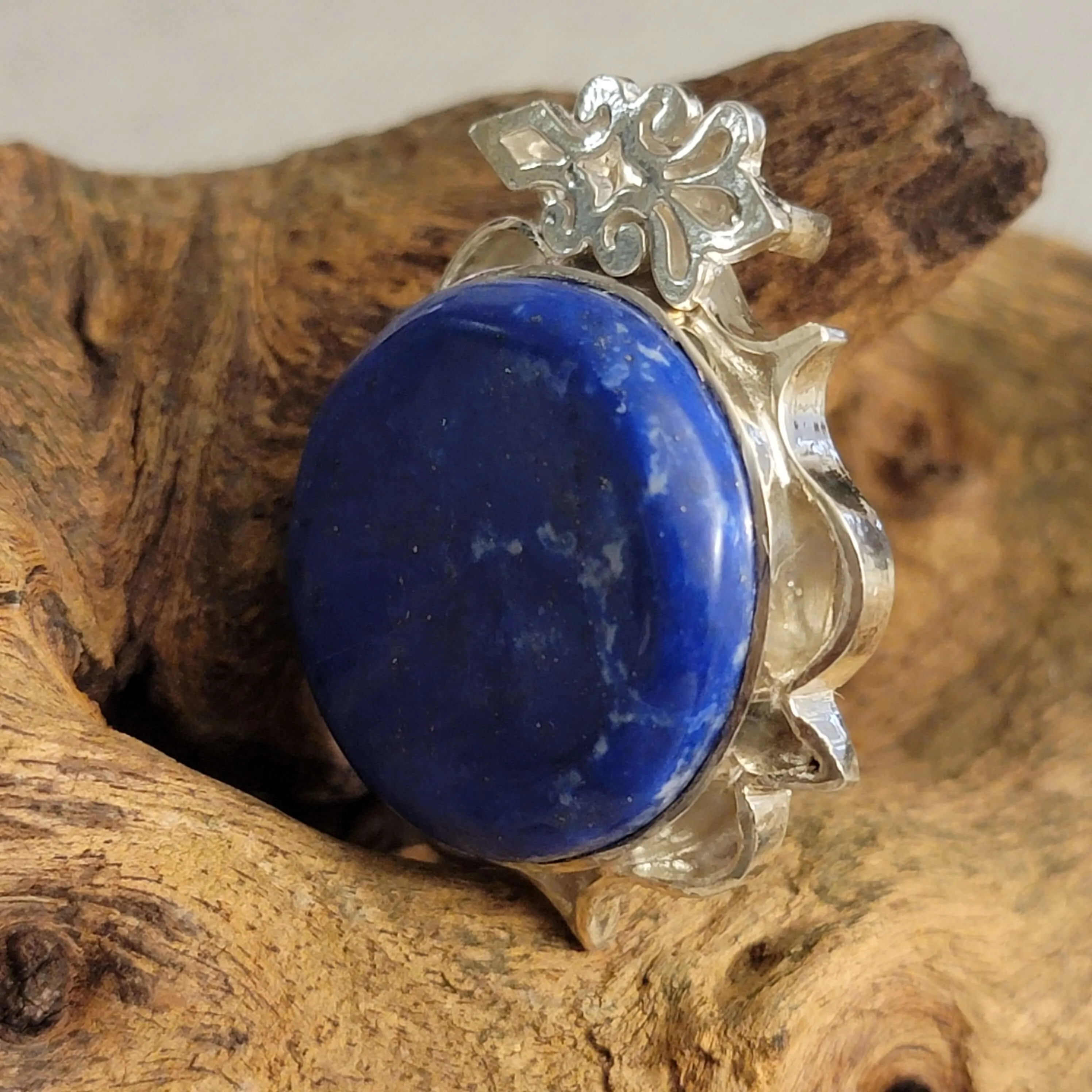 Lapis Lazuli Sterling Silver Pendant