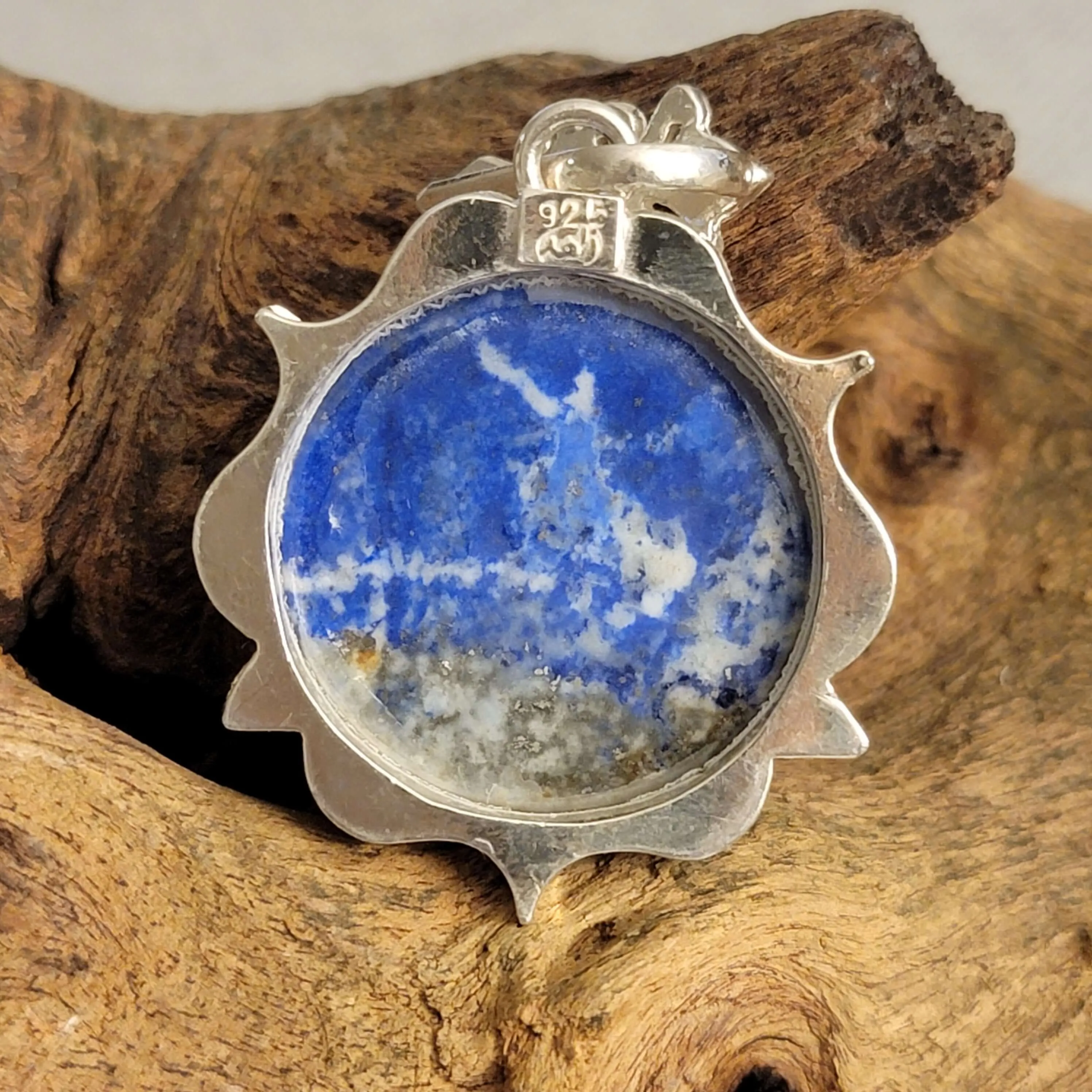 Lapis Lazuli Sterling Silver Pendant