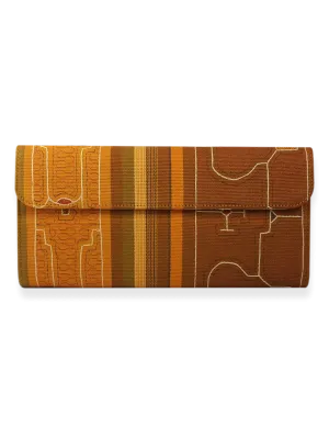 Large Rectangular Clutch 4 - Shipibo Textile Collection