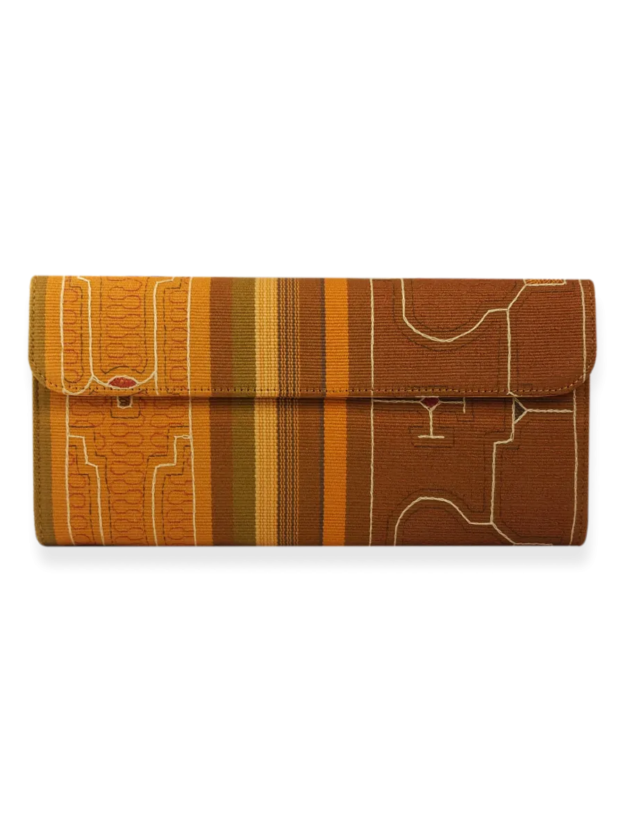 Large Rectangular Clutch 4 - Shipibo Textile Collection