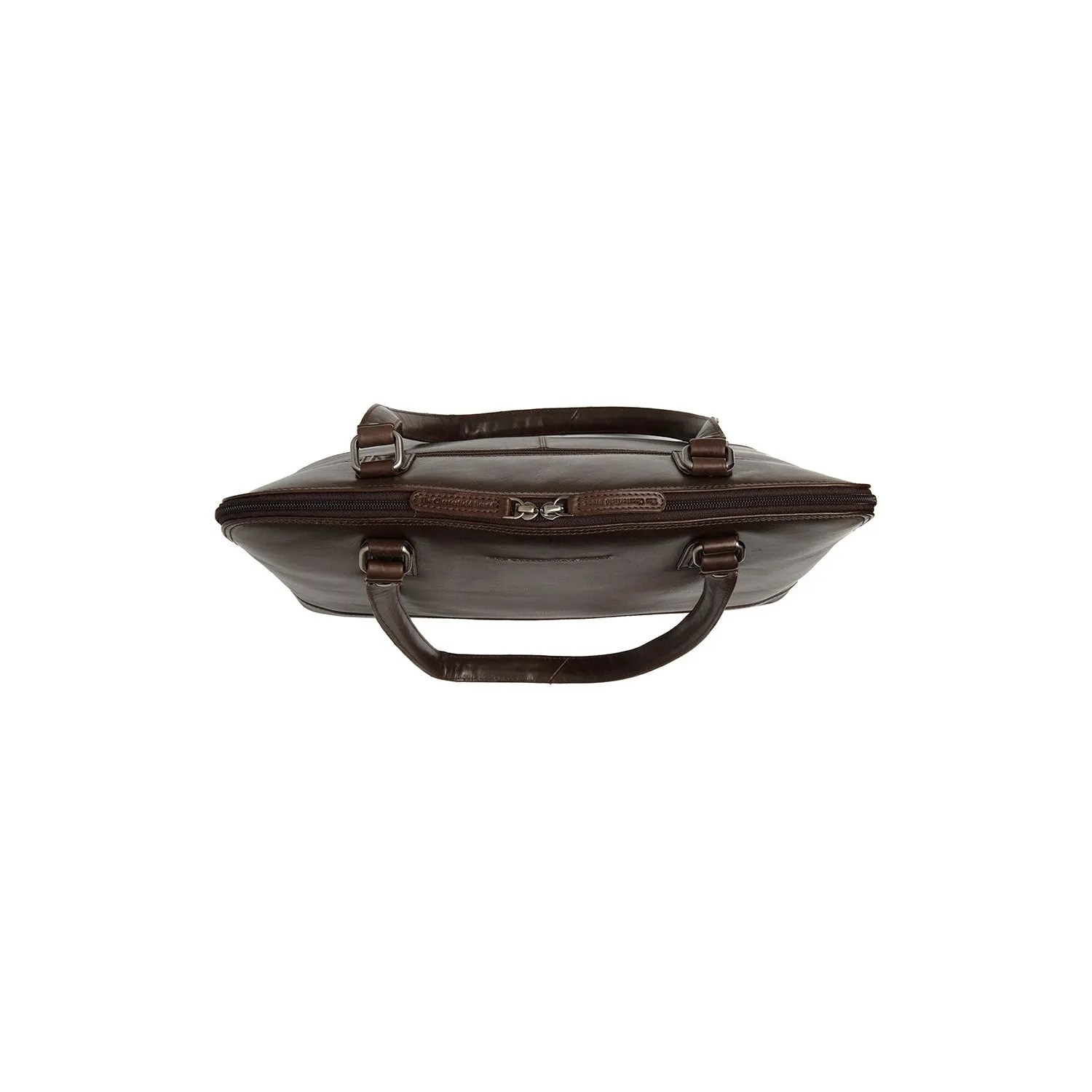 Leather Shoulder Bag Brown Selvino