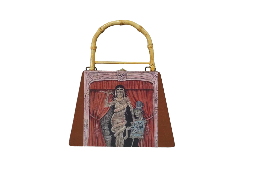 Little Egypt Wooden Purse