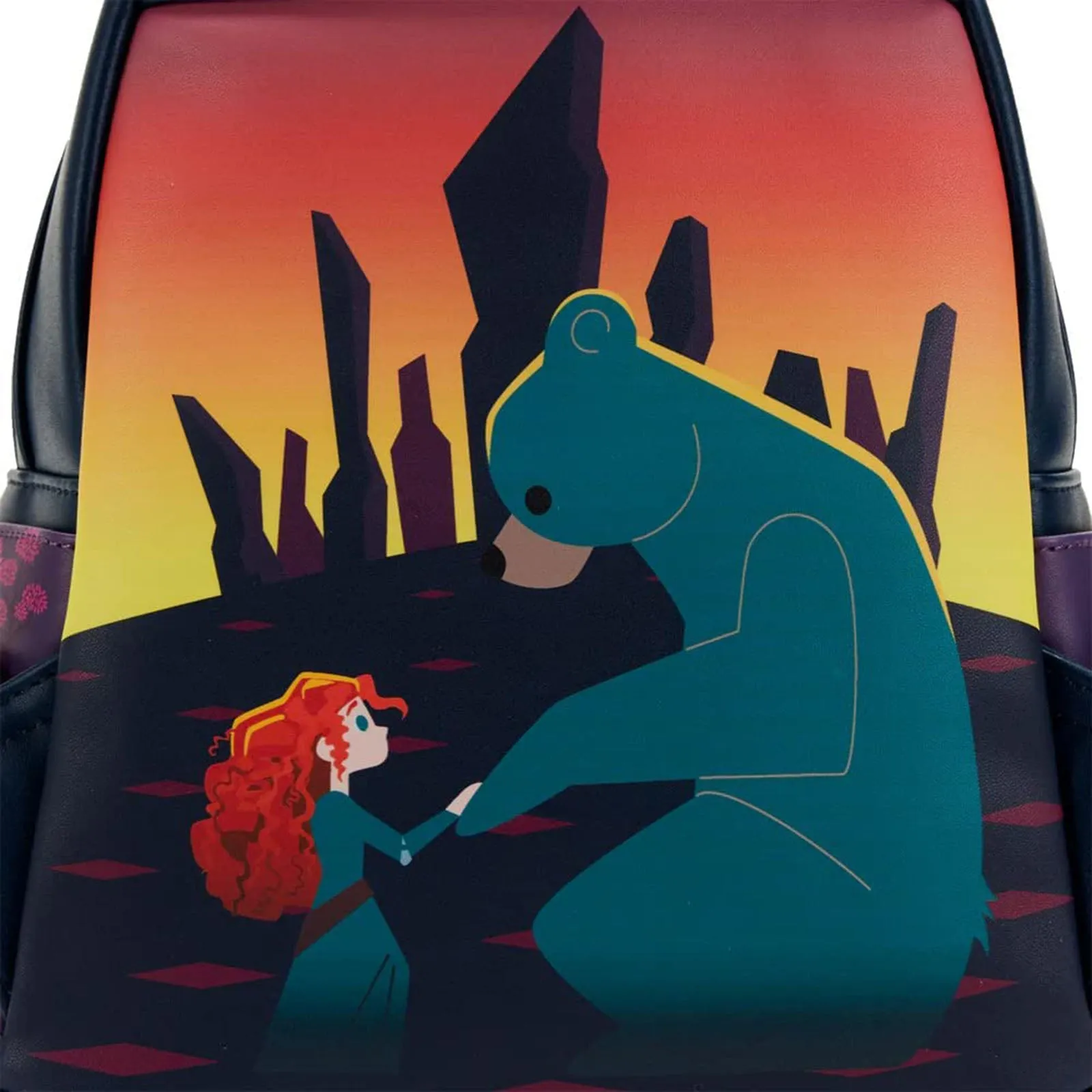 Loungefly Disney Brave Princess Castle Series Mini Backpack