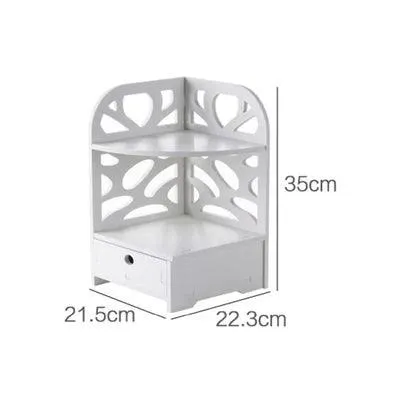 Makeup Floor Corner Organizer Rack