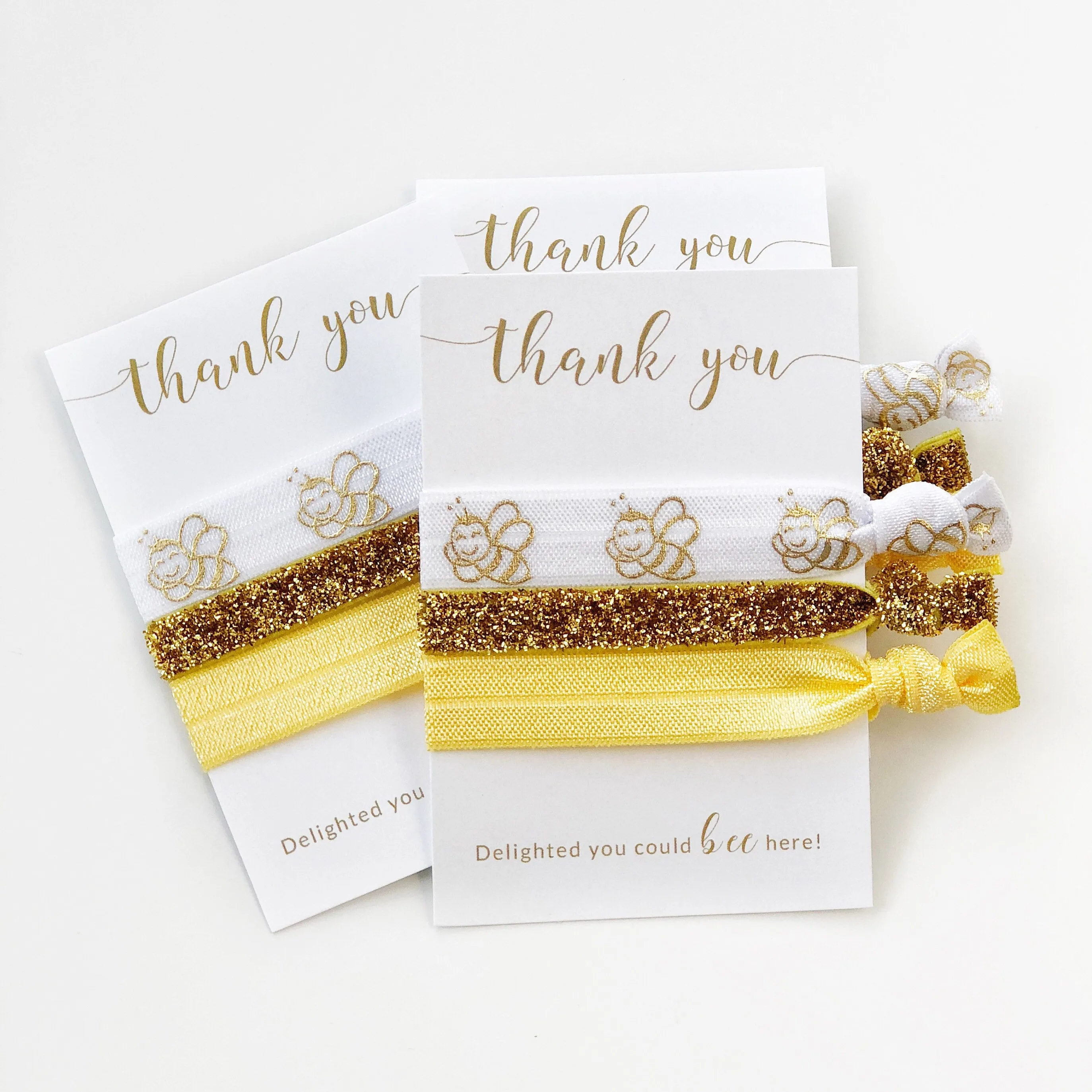 Mama To Bee Baby Shower Favors, Hair Ties