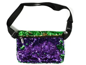 Mardi Gras Sequin Fanny pack