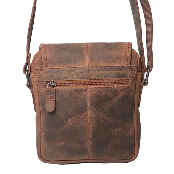 Medium Hunter Crossbody Bag | Tan