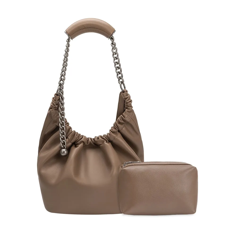 Melie Bianco - Kinsley Shoulder Bag - Taupe