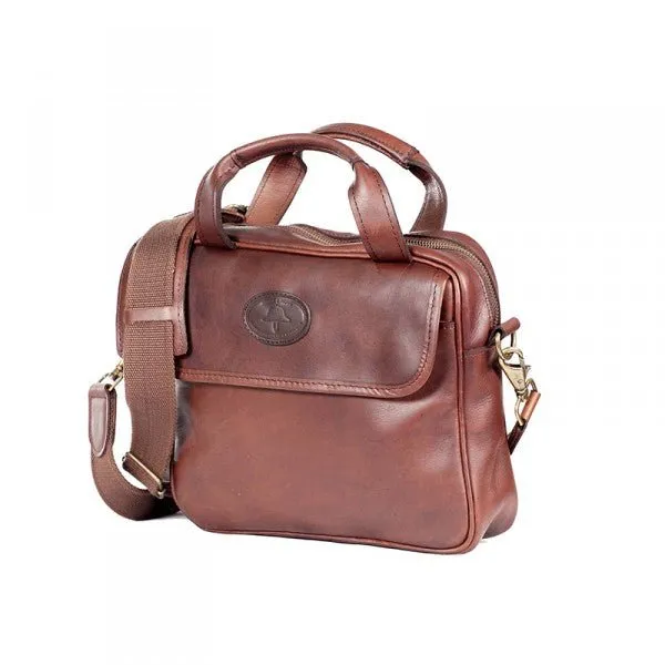 Melvill & Moon Leather iPad Bag | Brown