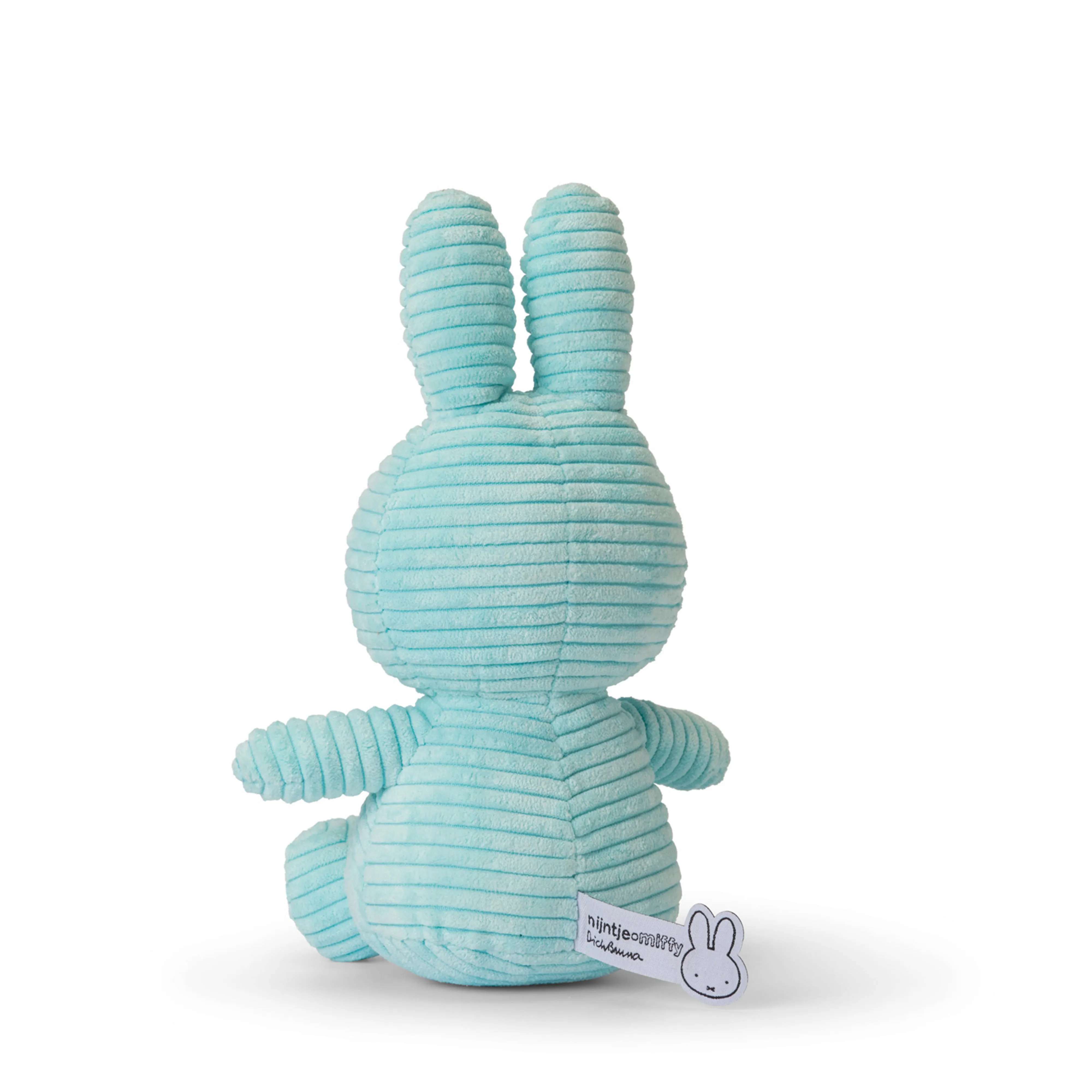 Miffy Sitting Corduroy Turquoise - 23cm