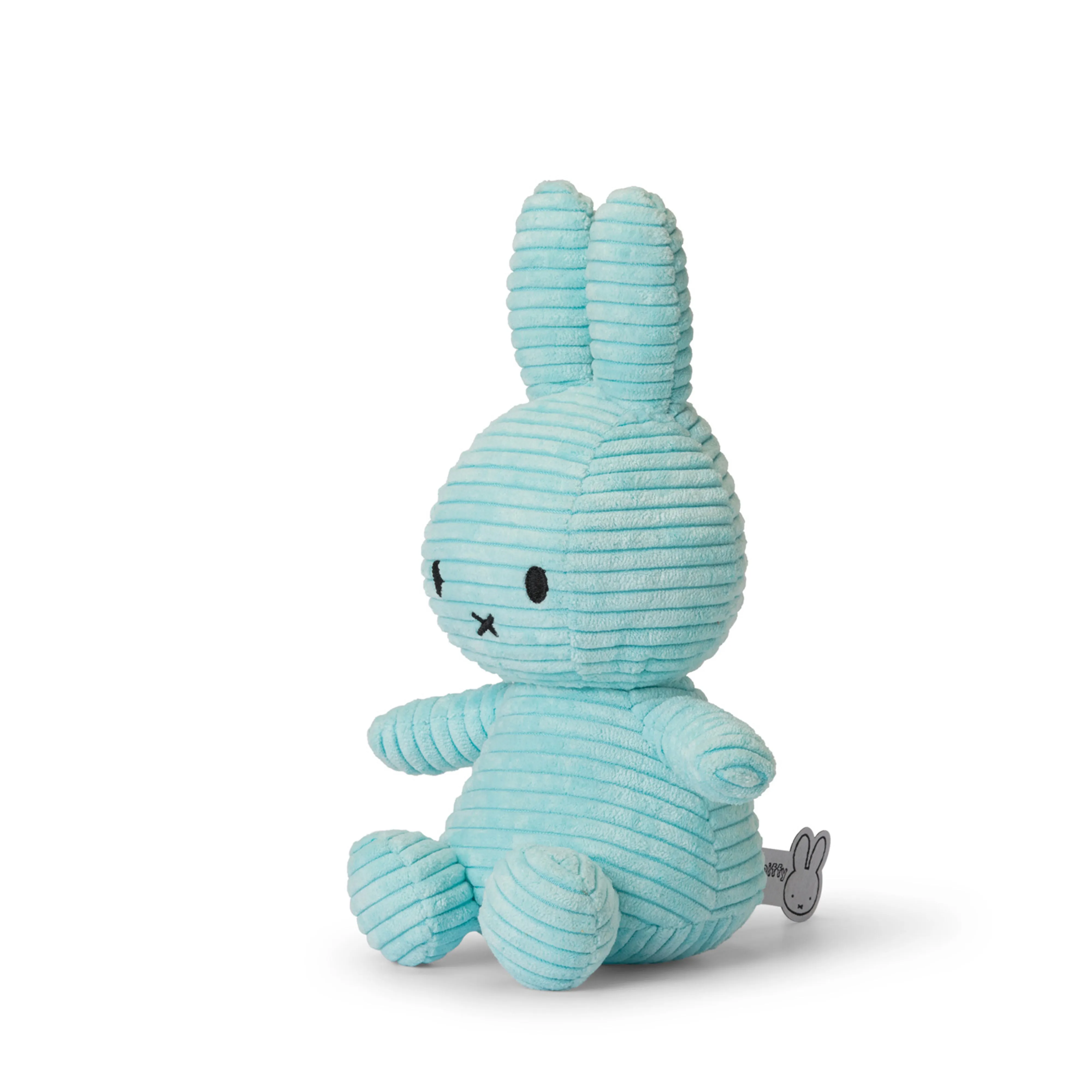 Miffy Sitting Corduroy Turquoise - 23cm