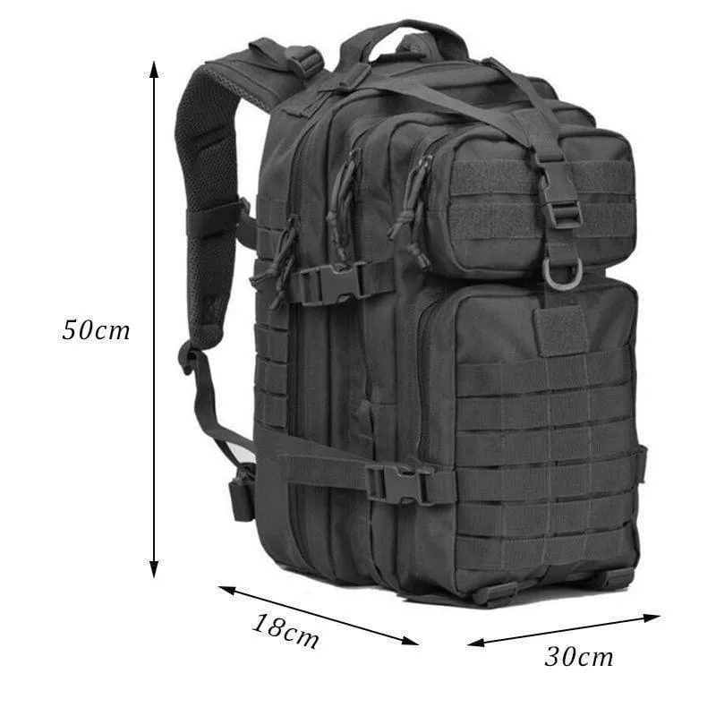 Military Tactical Backpack Large 3 Day Assault Pack/ Army Molle Bug Out Backpacks