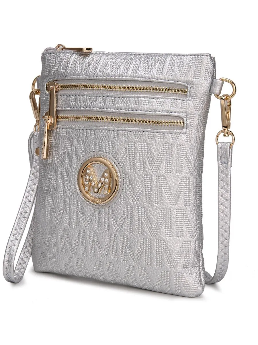 MKF Collection Andrea Milan M Signature Crossbody by Mia k