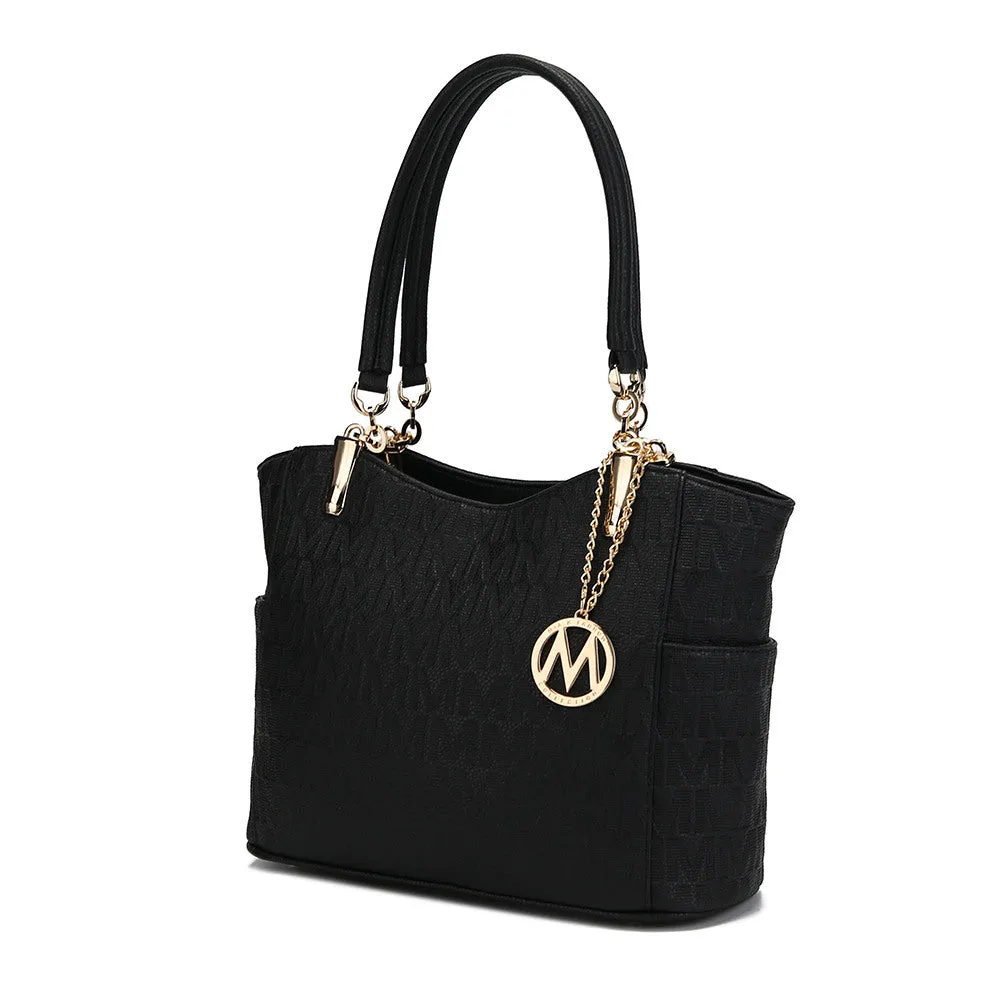 MKF Collection Malika M Signature Satchel Handbag by Mia k