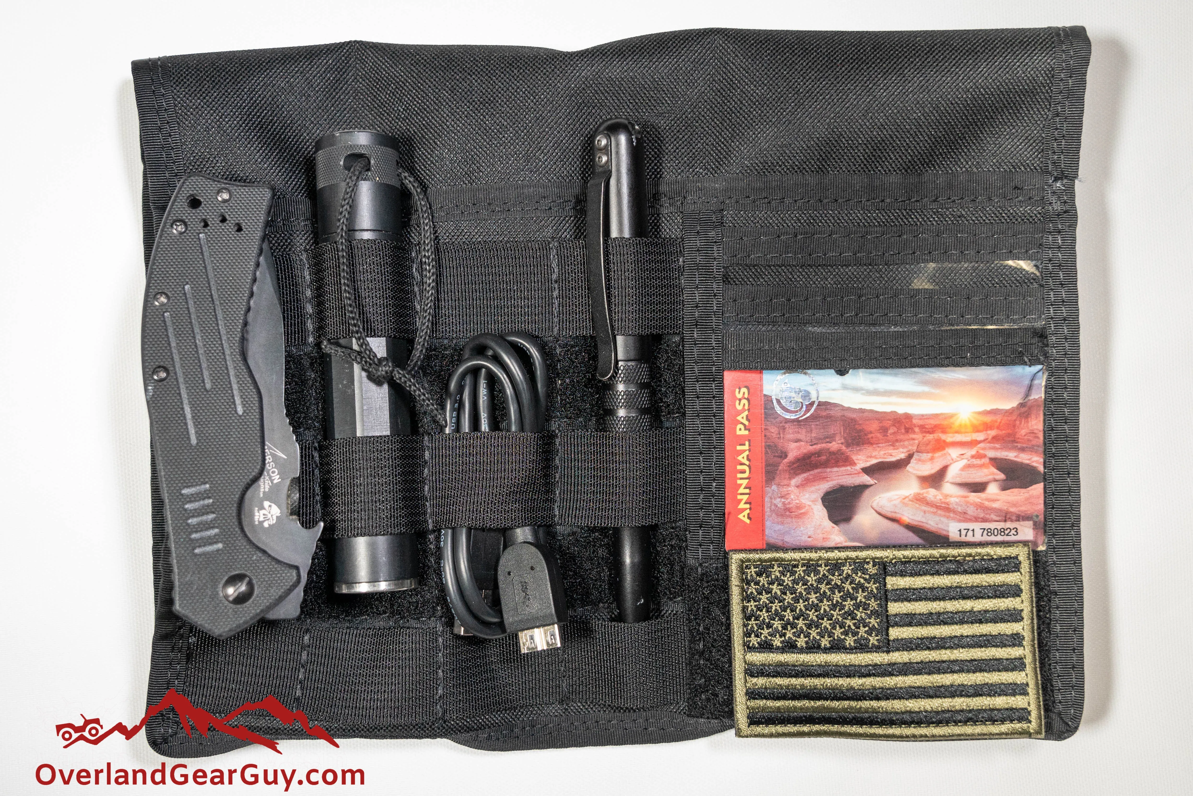 MOLLE Visor Organizer