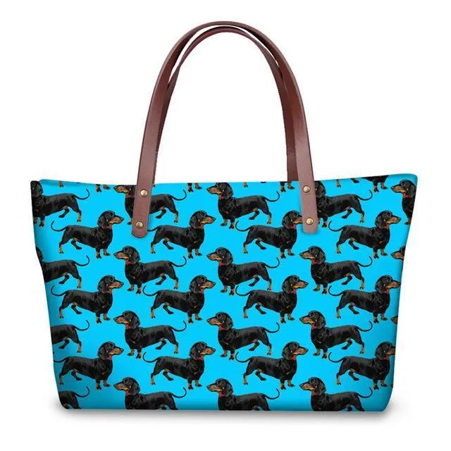 Molly Dachshund Shopper Bag