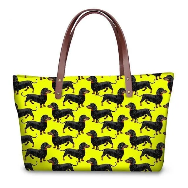 Molly Dachshund Shopper Bag