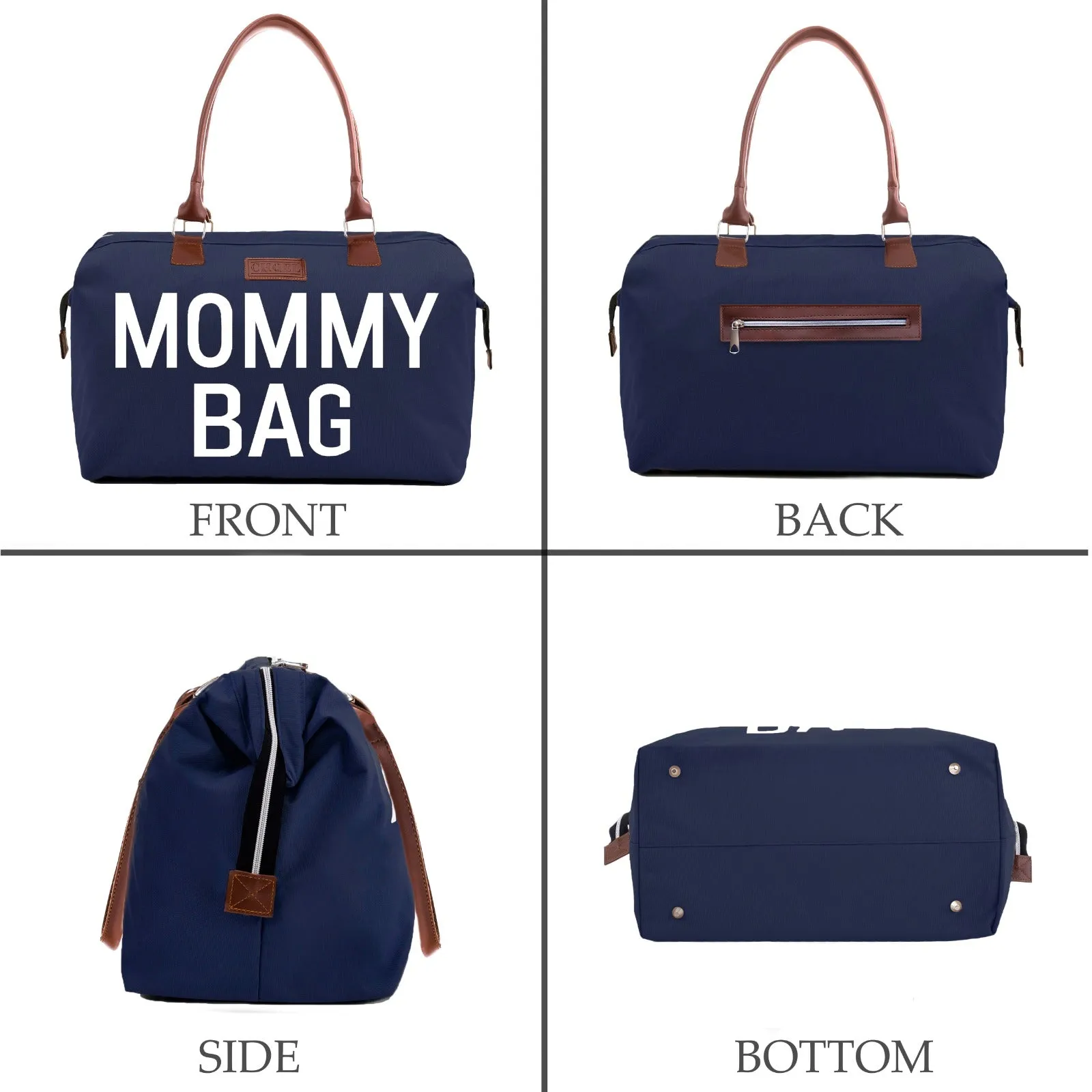 Mommy Bag - Baby Diaper Travel Bag  (NAVY BLUE)