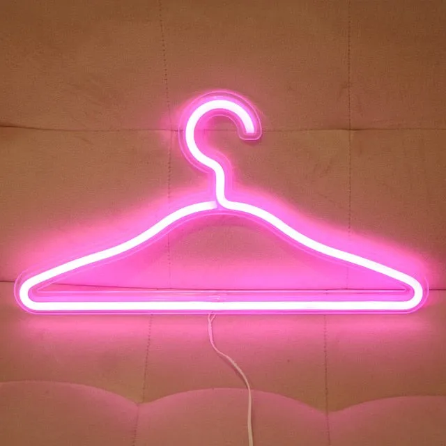 Neon Lights USB LED Clothes hanger