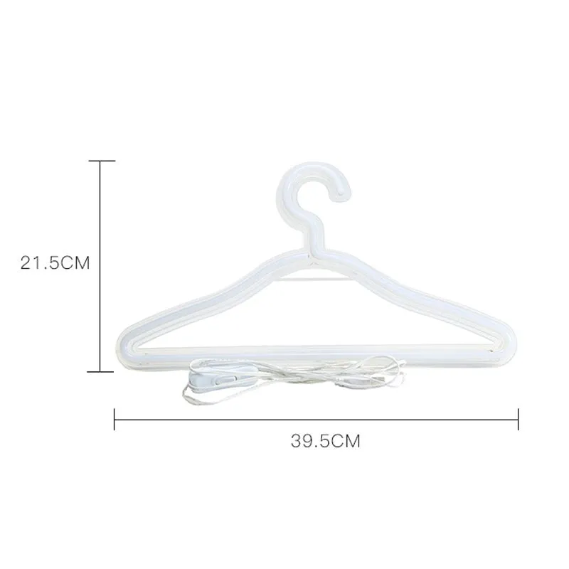 Neon Lights USB LED Clothes hanger