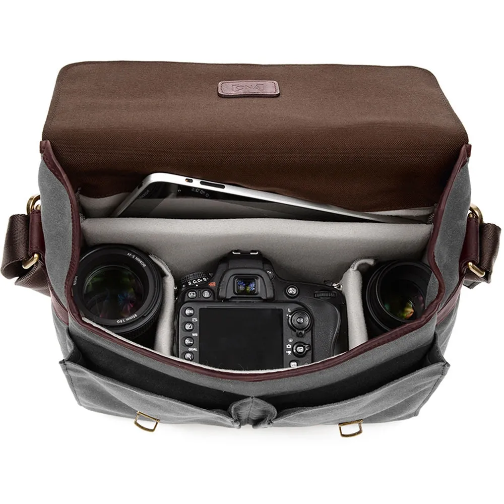 ONA Prince Street Camera Messenger Bag | Oak