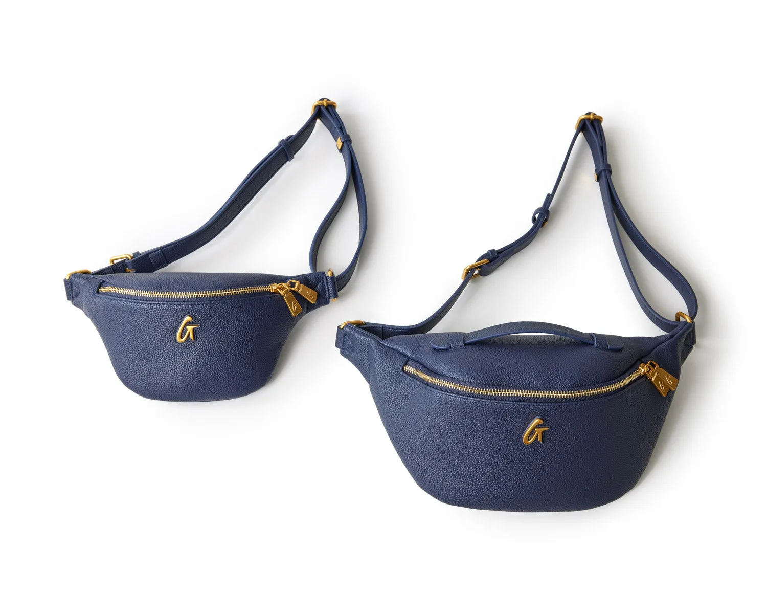 PEBBLE FANNY PACK - NAVY