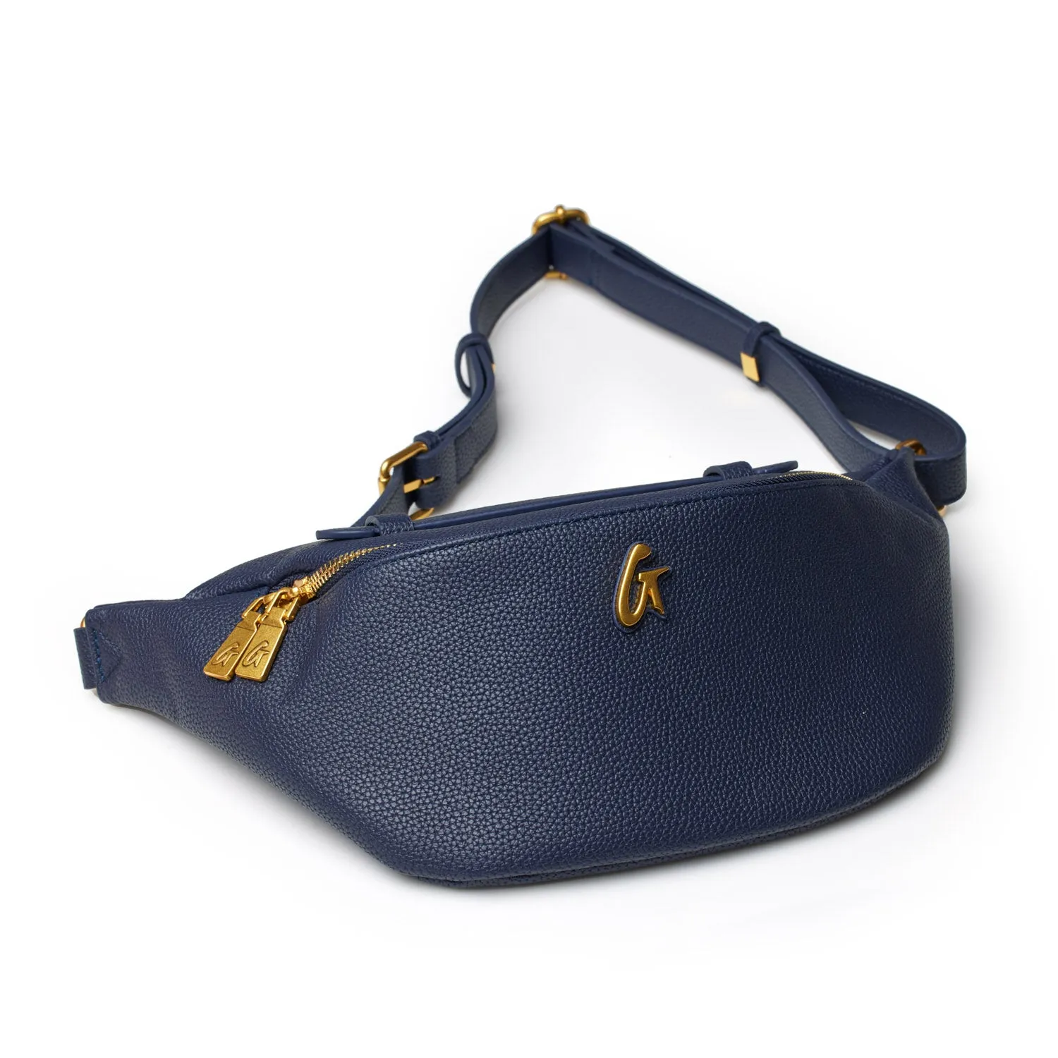 PEBBLE FANNY PACK - NAVY