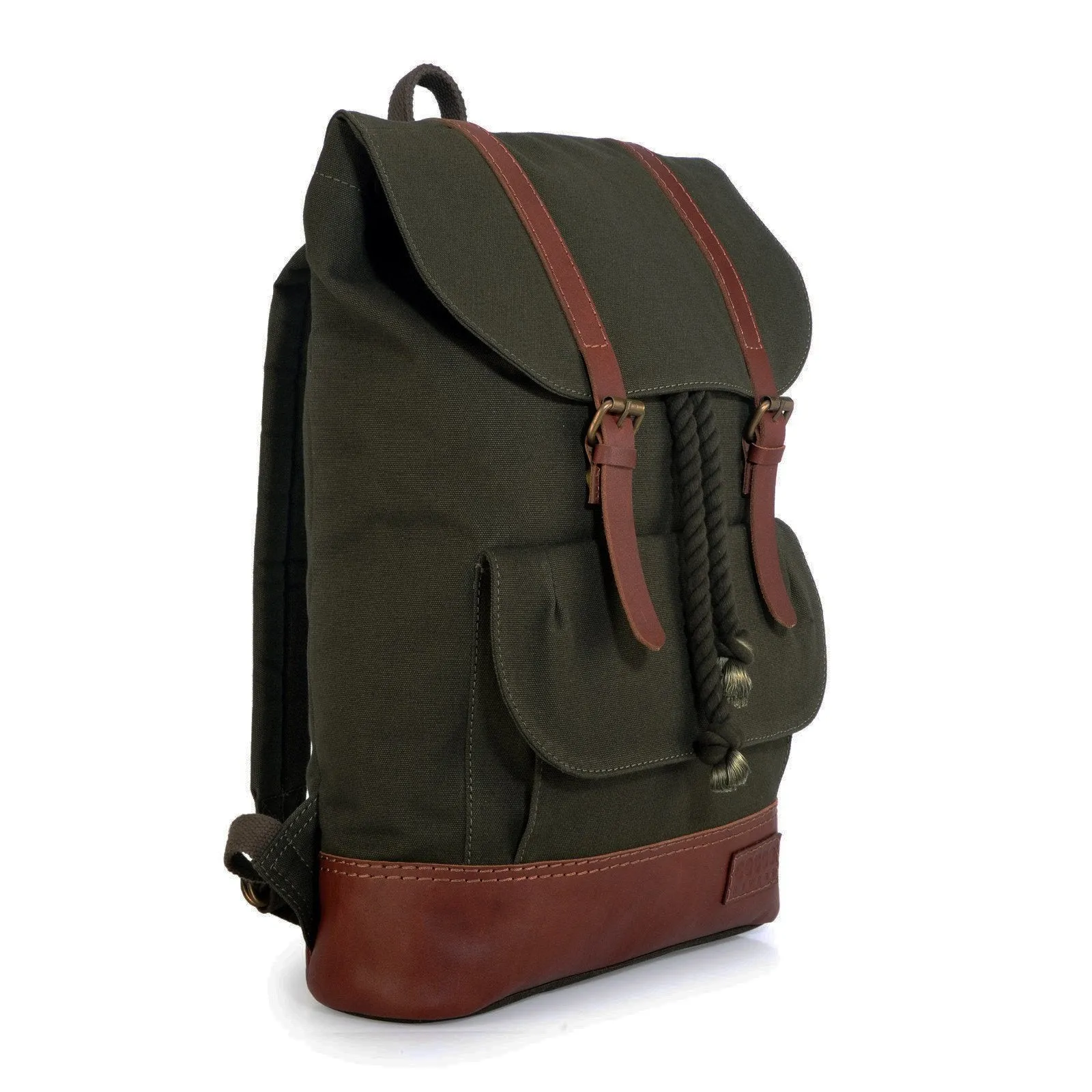 Phive Rivers Men's Leather Backpack - Pr1144