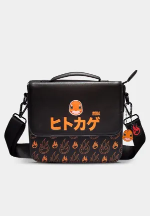 Pokemon PU Leather Messenger Bag Charmander