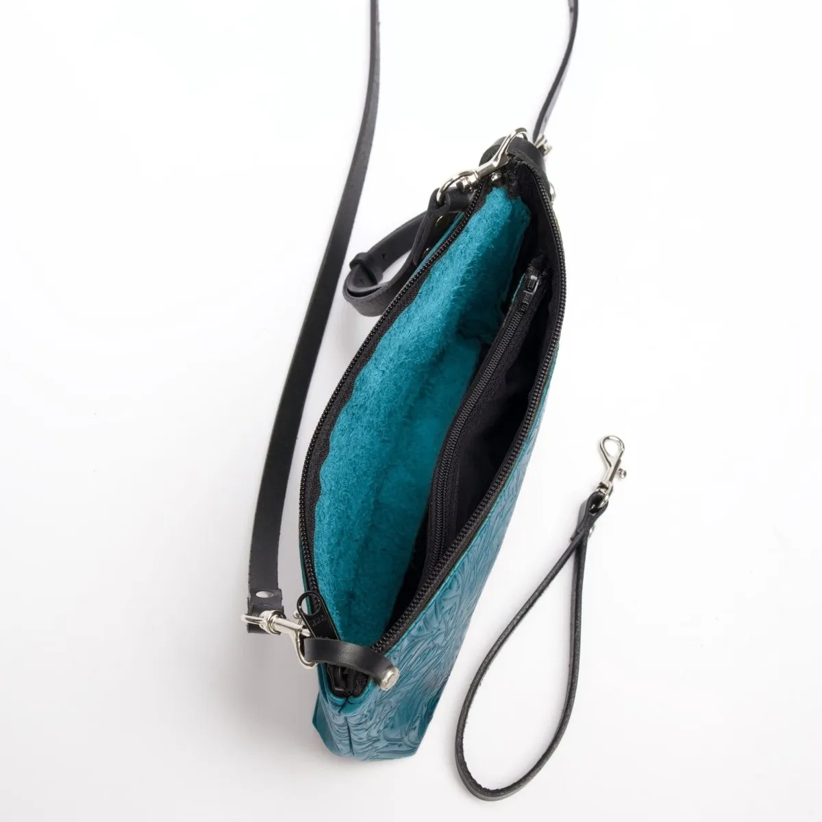 PROTOTYPE Paula Convertible Crossbody Wristlet Handbag | Acanthus