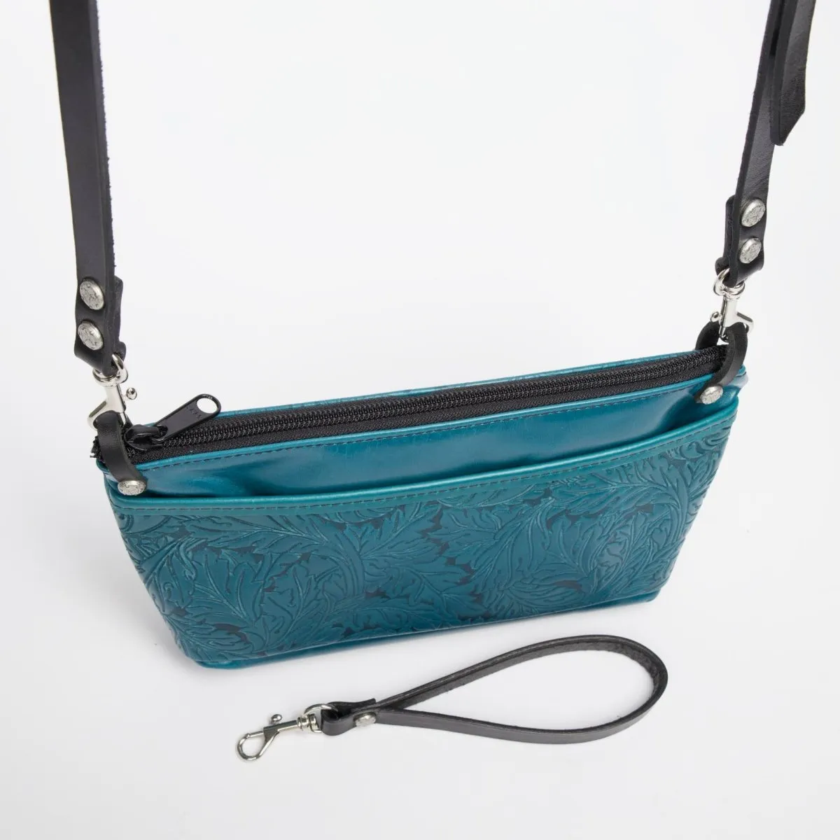 PROTOTYPE Paula Convertible Crossbody Wristlet Handbag | Acanthus