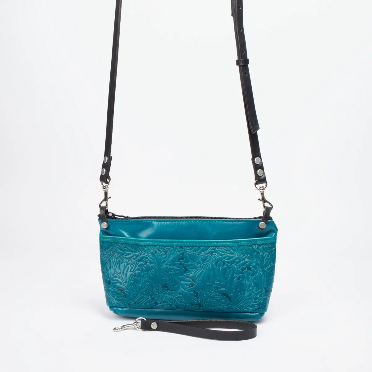 PROTOTYPE Paula Convertible Crossbody Wristlet Handbag | Acanthus