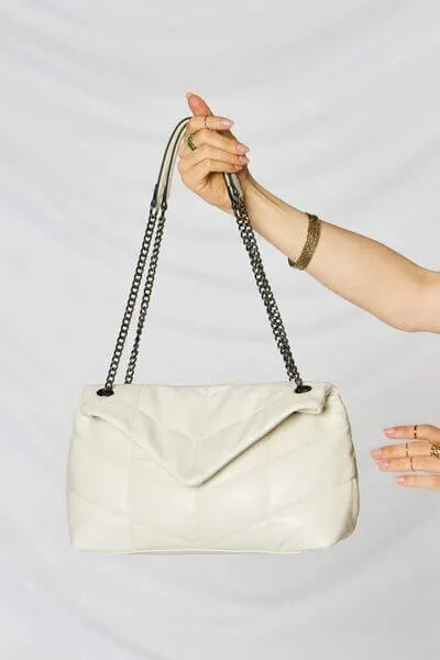 PU Leather Chain Handbag