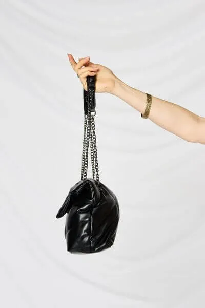 PU Leather Chain Handbag