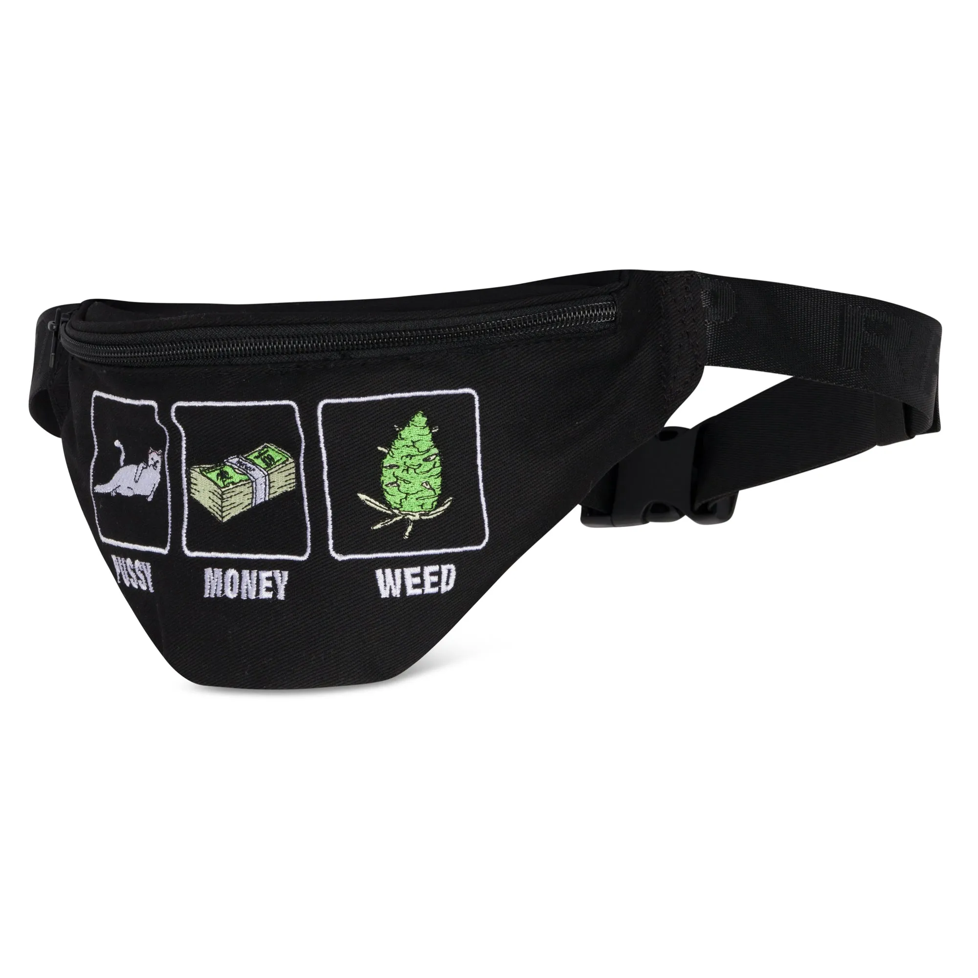 Pussy Money Weed Fanny Pack (Black)