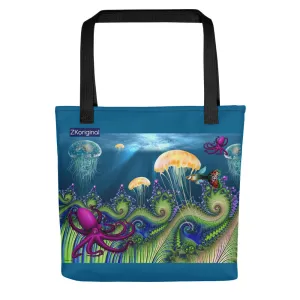 "Underwater World" Collection - Designer Tote bag