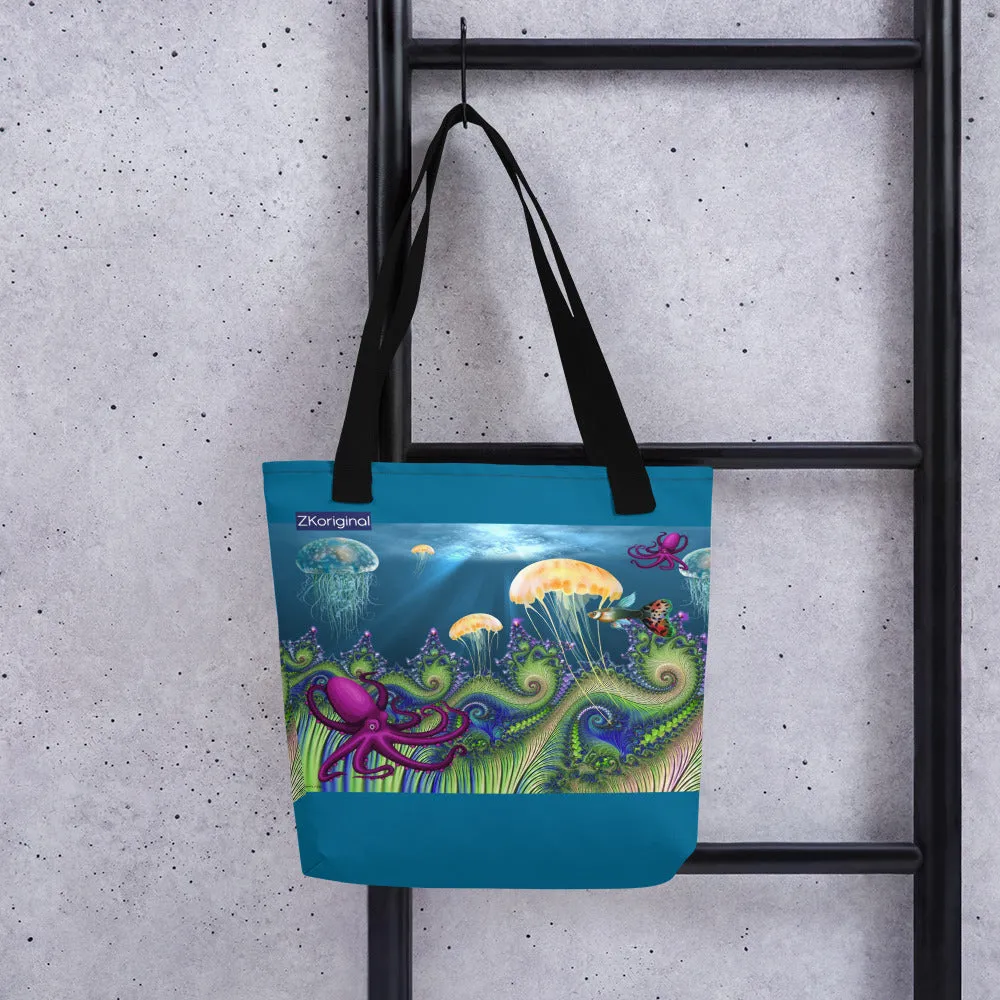 "Underwater World" Collection - Designer Tote bag