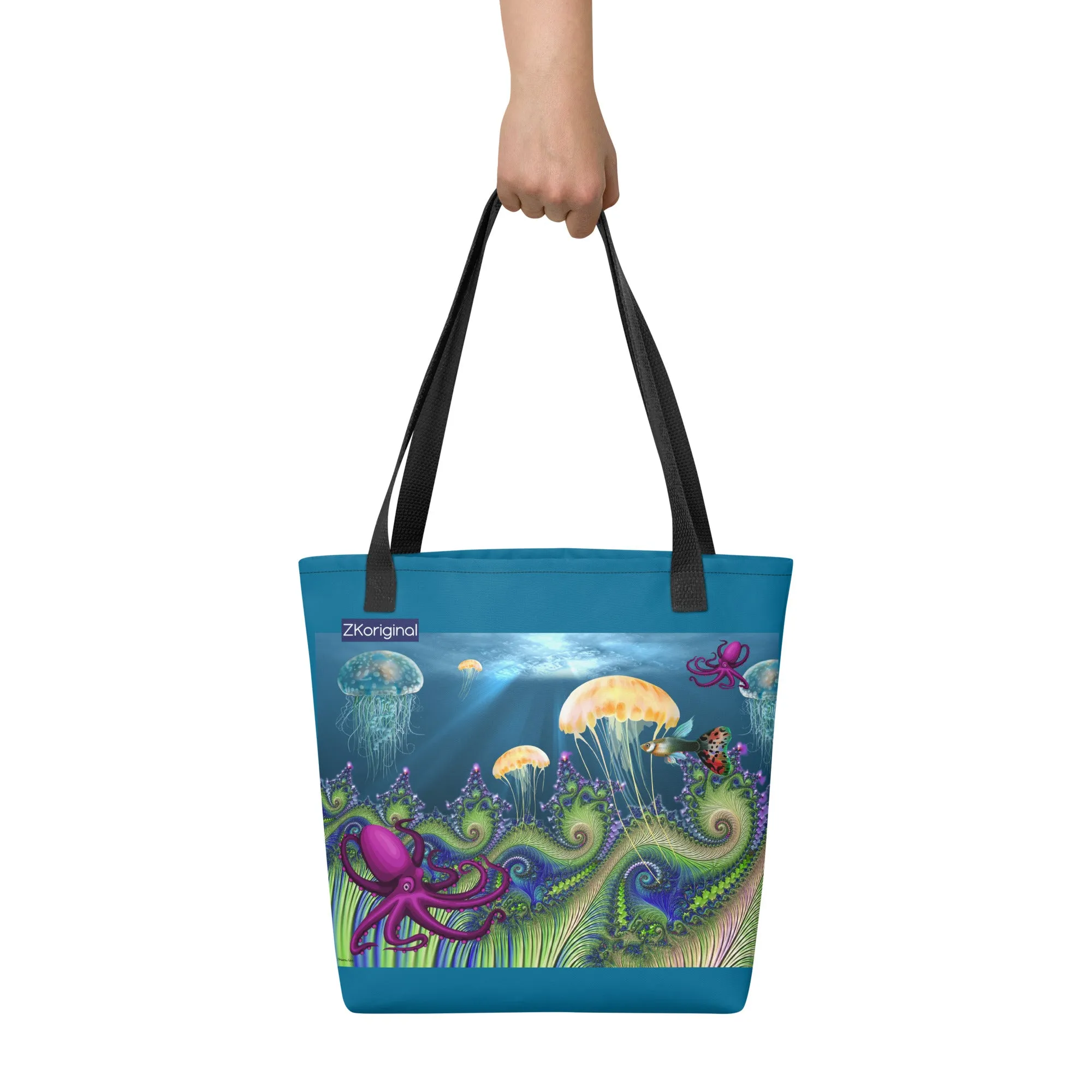 "Underwater World" Collection - Designer Tote bag