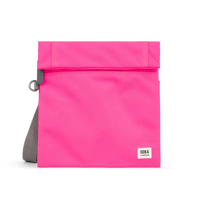 Roka Stratford Bag Recycled Nylon Neon Pink