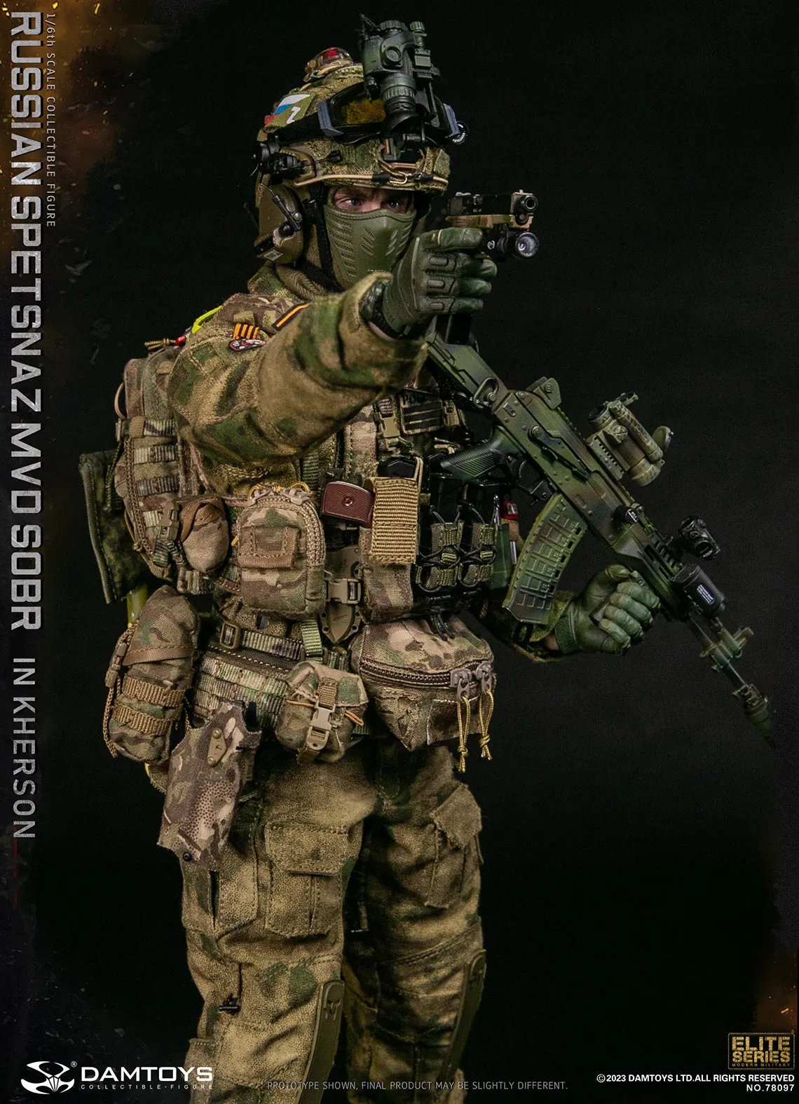 Russian Spetsnaz MVD SOBR In Kherson - MINT IN BOX