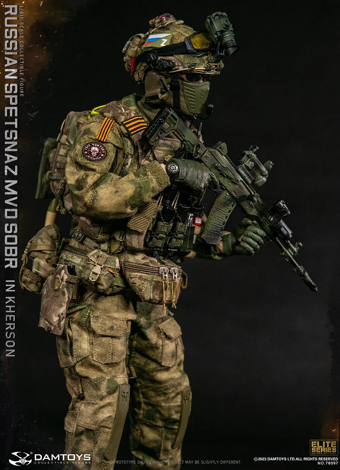 Russian Spetsnaz MVD SOBR In Kherson - MINT IN BOX