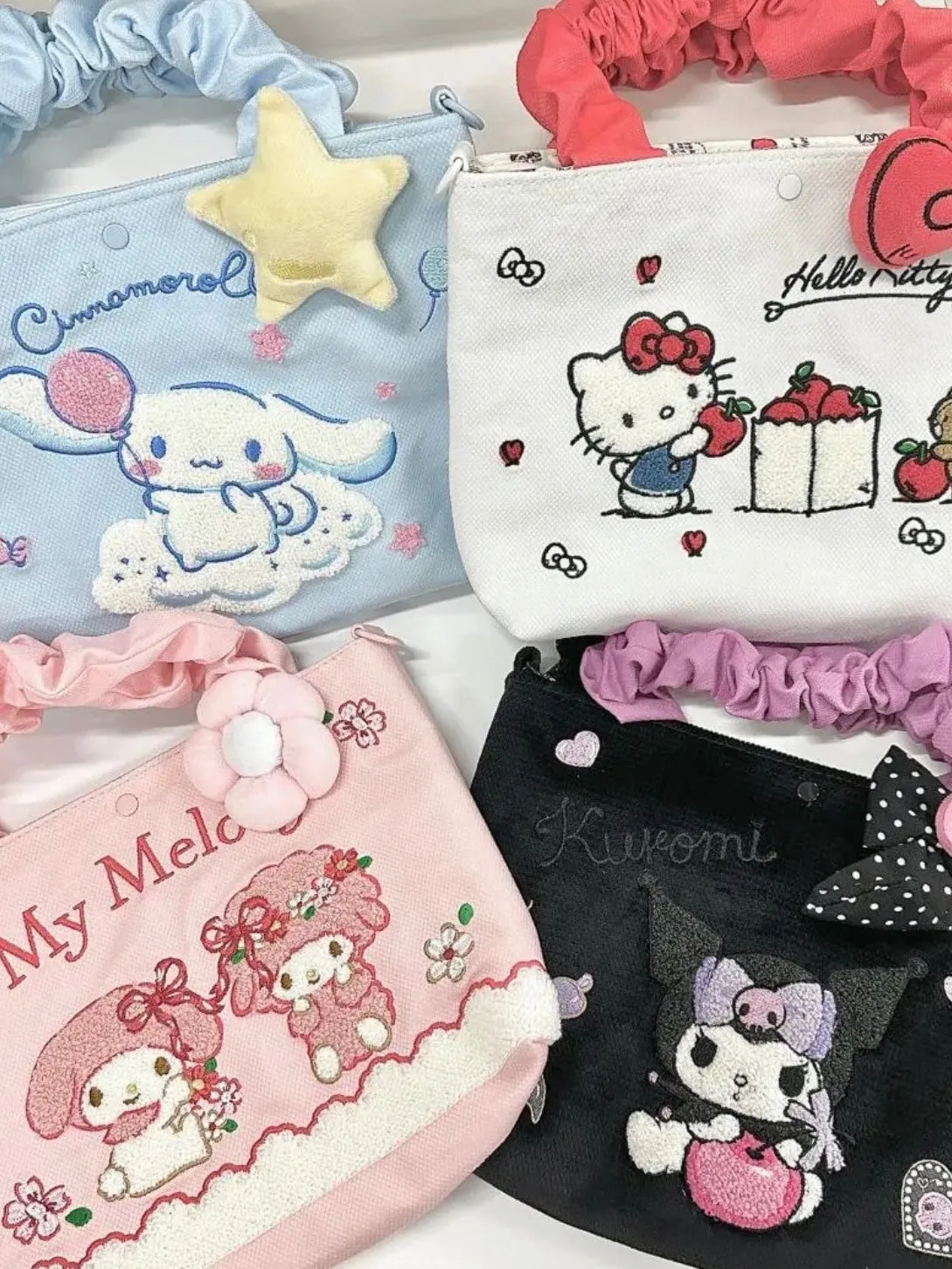 Sanrio Handbag Travel Purse Makeup Cosmetic Storage Bags Organizer