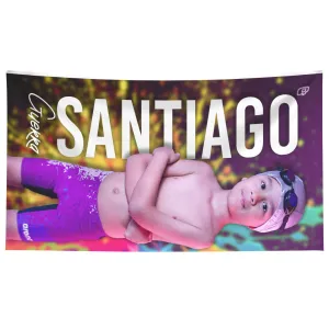 Santiago Guerra - Microfiber Swim Towel