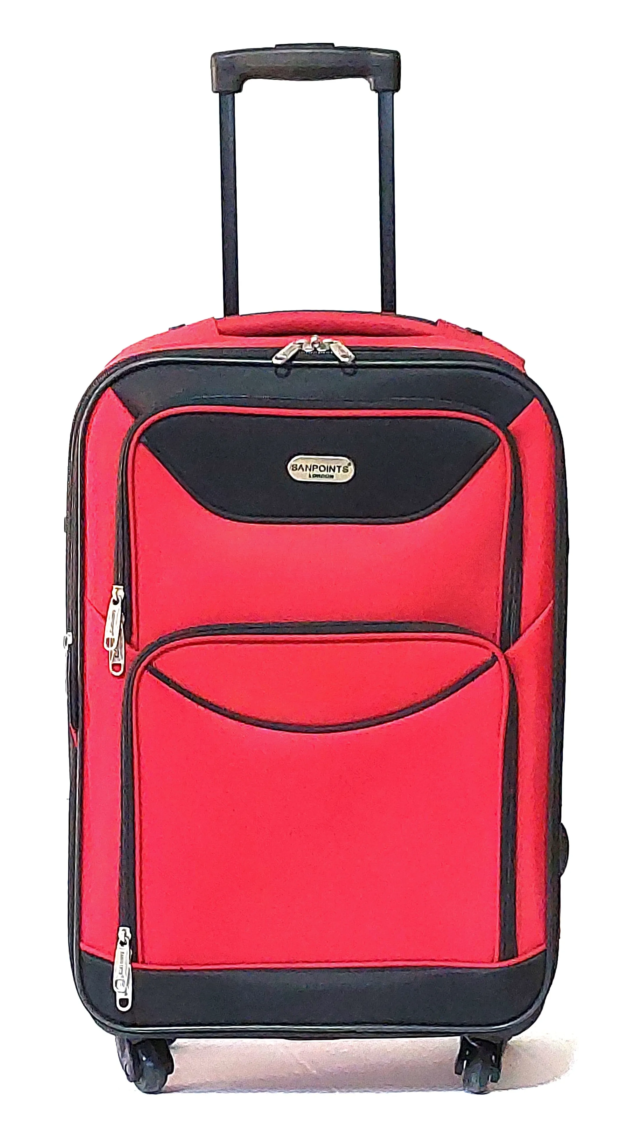 SET OF 2 (28" 20") 4 Wheel Suitcase - Red